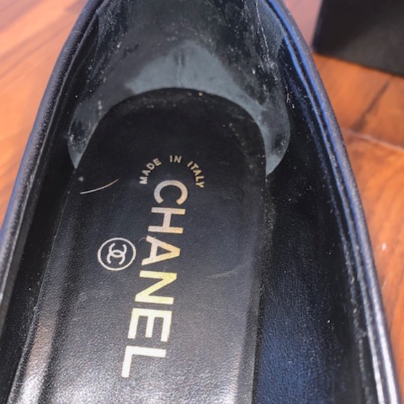 Chanel Interlocking & Quilted PatternCC Logo Loafers Women's Size: 8.5 | IT 38.5 - Picture 9 of 14